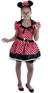 View Item Child Age 6-8 Years Little Missy Mouse Fancy Dress Costume Kids Girls Female